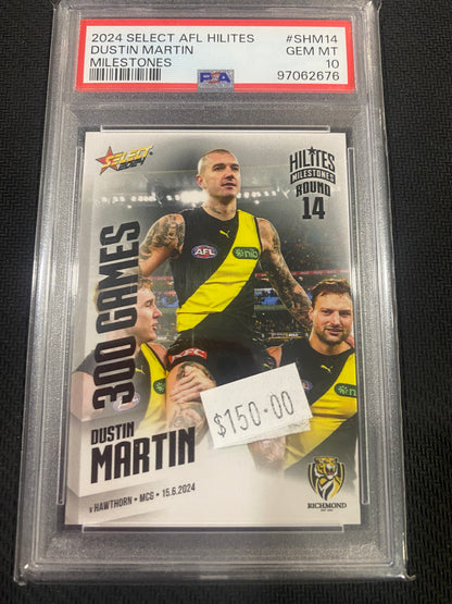 2025 AFL Select - Dustin Martin - PSA 10 - Hilites 2455/3281