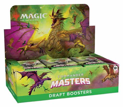 Magic The Gathering: Commander Masters Draft Booster Box (24 PACKS)