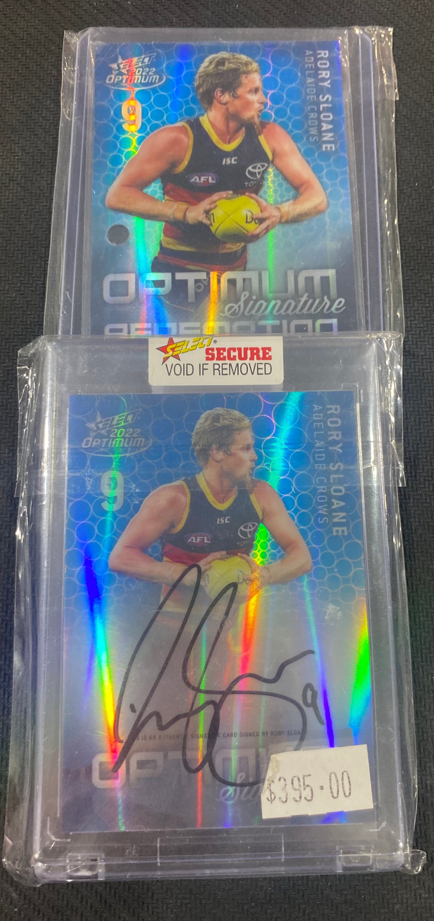 2022 AFL Select Optimum - Rory Sloane - Optimum Signature 48/50