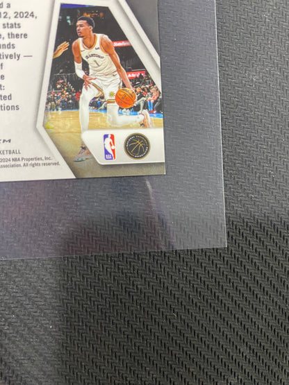 2023-24 Victor Wembanyama Rookie Mosaic Montage Blue Fast Break Prizm 47/85 (SEE PHOTOS FOR CONDITION)