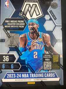 2023-24 Panini Mosaic Basketball NBA Blaster Hobby Box