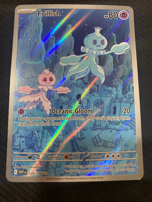 Frillish 126/086 - White Flare - Illustration Rare