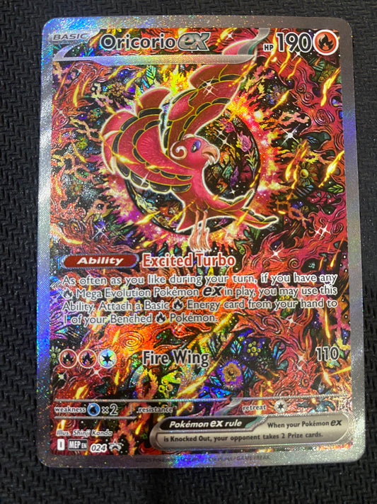 Oricorio ex 024 - Black Star Promo