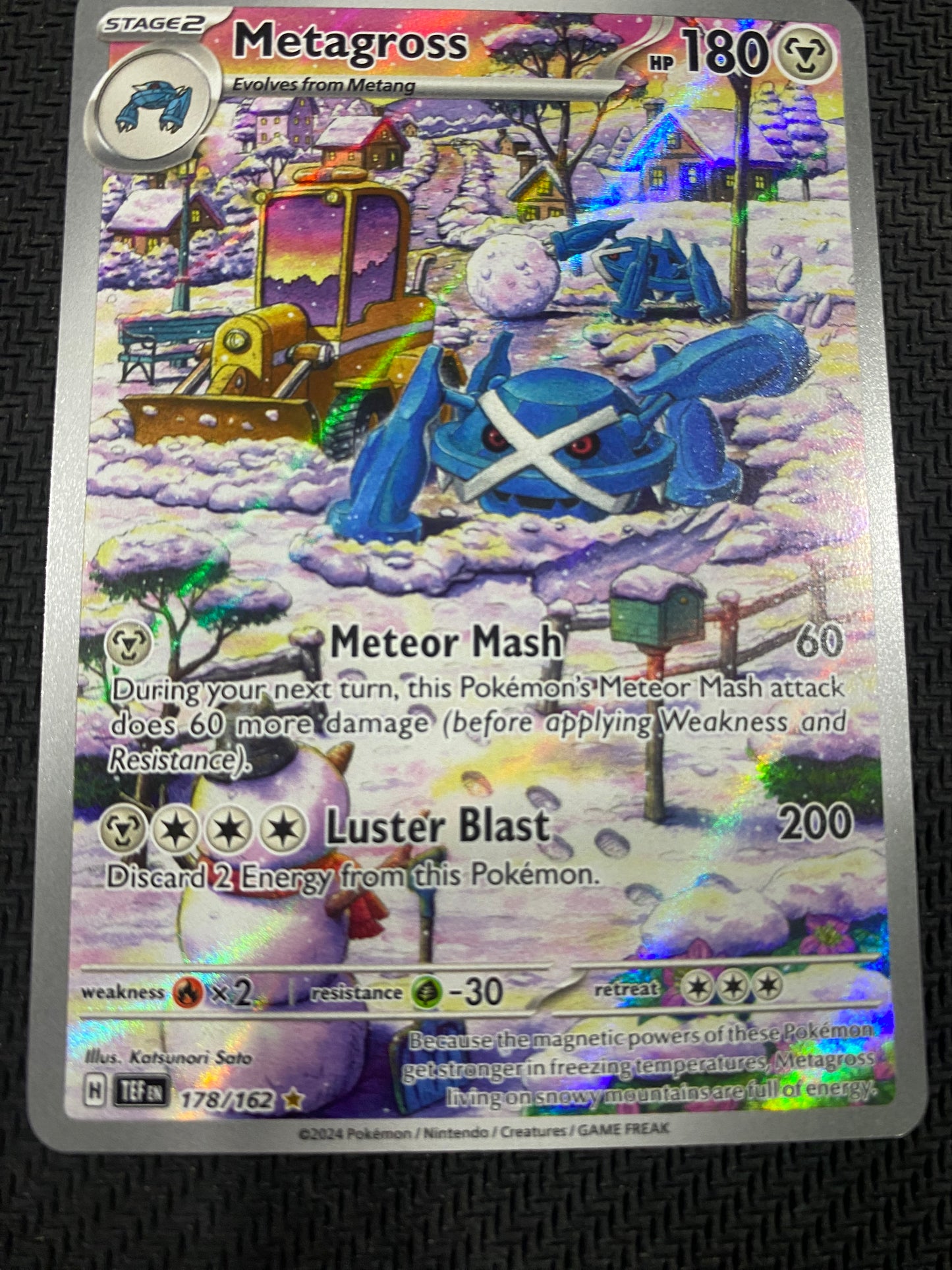 Metagross 178/162 - Temperal Forces - Illustration Rare