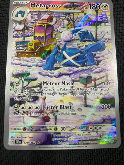 Metagross 178/162 - Temperal Forces - Illustration Rare