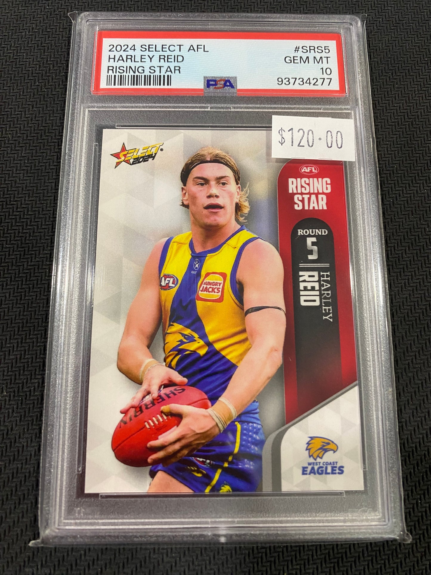 2024 AFL Select - Harley Reid - PSA 10 - Rising Star 575/1008
