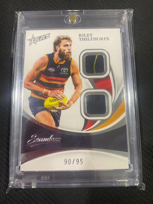 2025 AFL Select Seamless - Riley Thilthorpe - Double Patch 90/95