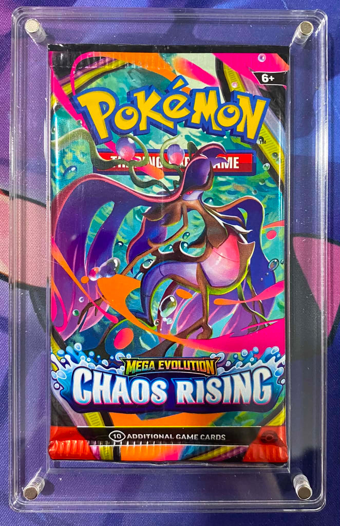 encase pokemon booster pack in resin Acrylic Case Whether youre hunting rare Steven's Metagross ex 2025 Trading card packaging:Box MMB30