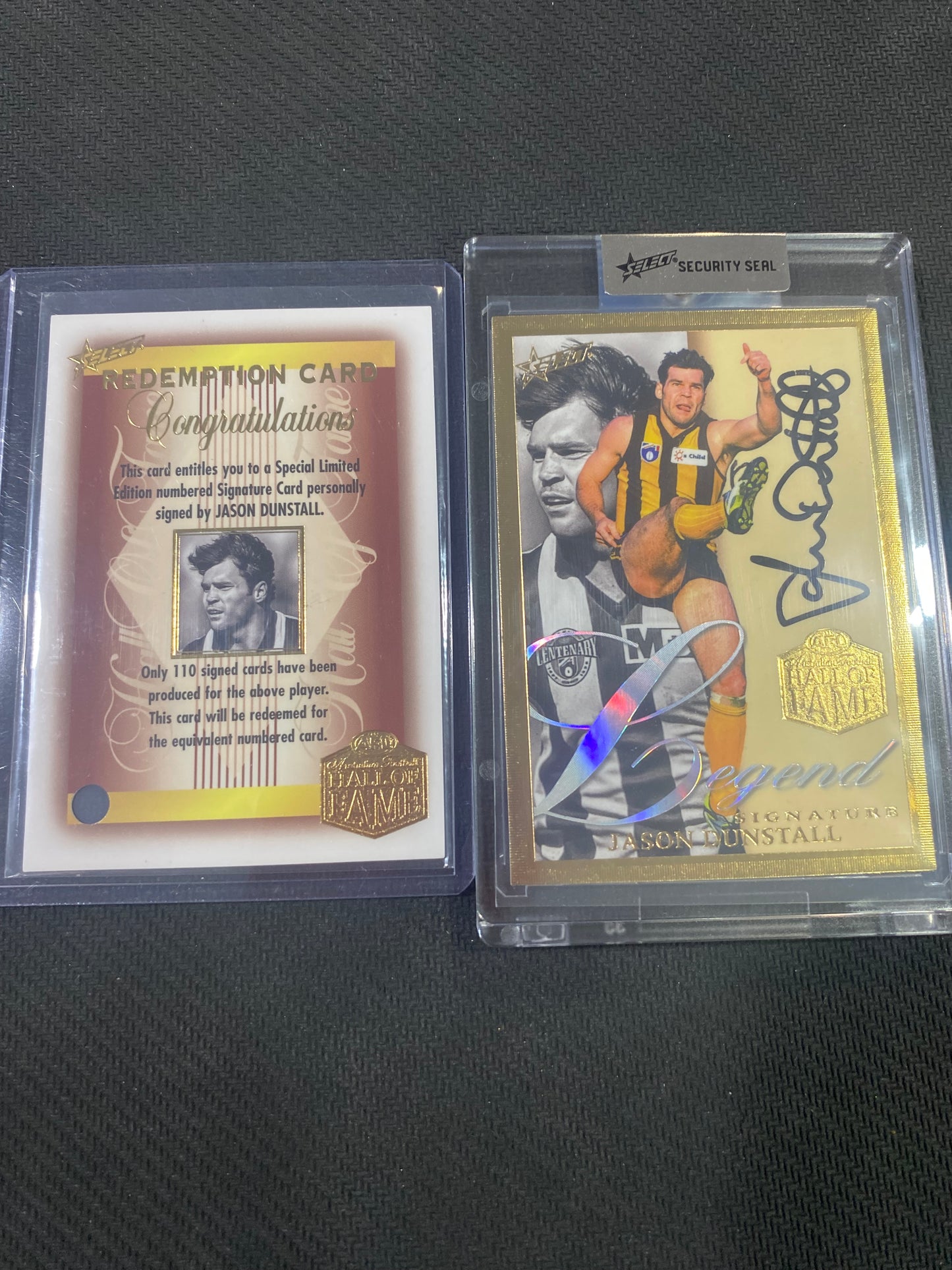 2024 AFL Select - Jason Dunstall - Hall of Fame Signature 023/110