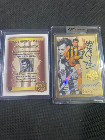 2024 AFL Select - Jason Dunstall - Hall of Fame Signature 023/110