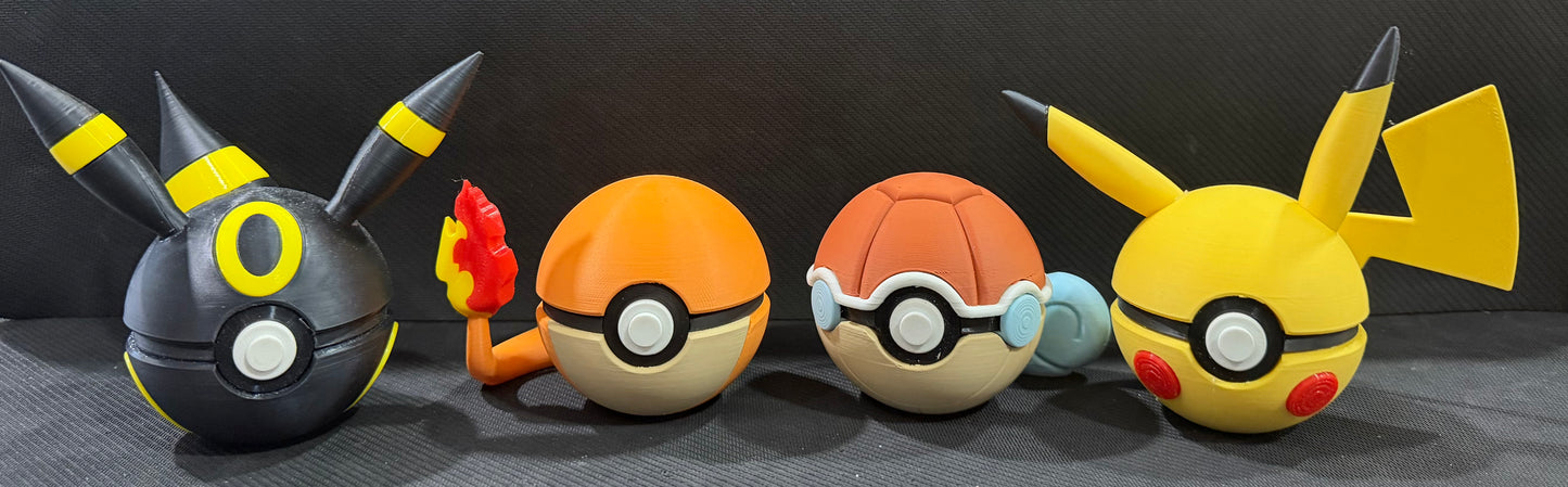 Pokémon - 3D Printed - Poke Ball Variety