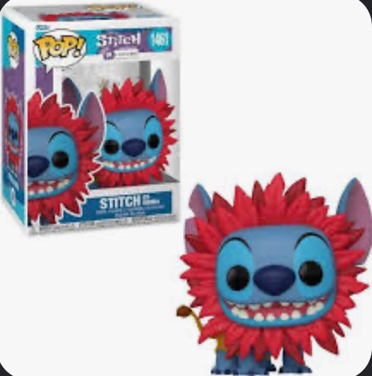 Funko POP! - #1461 Stitch in Costume: Stitch as Simba