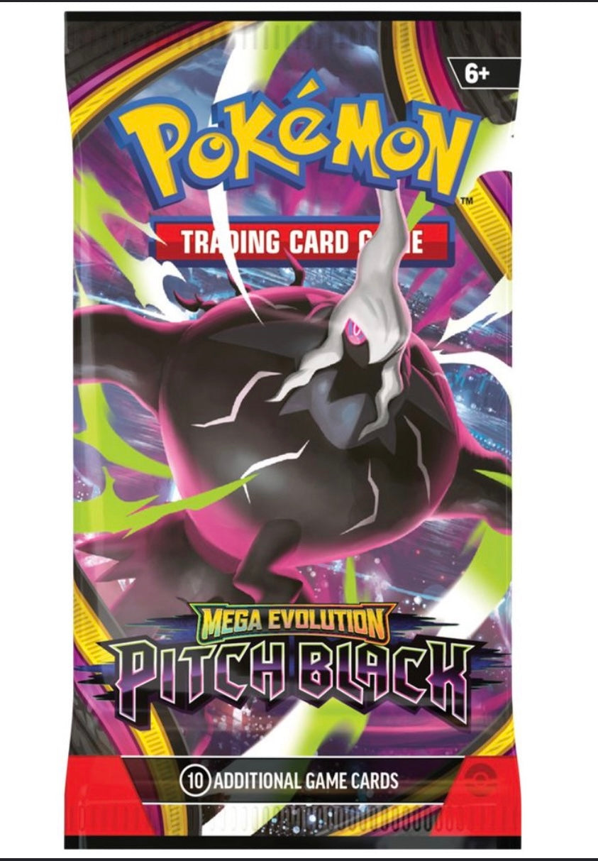 Pokémon TCG - Mega Evolution - Pitch Black - Single Booster pack