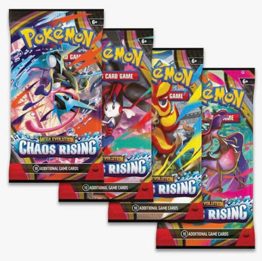 Pokémon TCG - Mega Evolution: Chaos Rising - Single Booster Pack