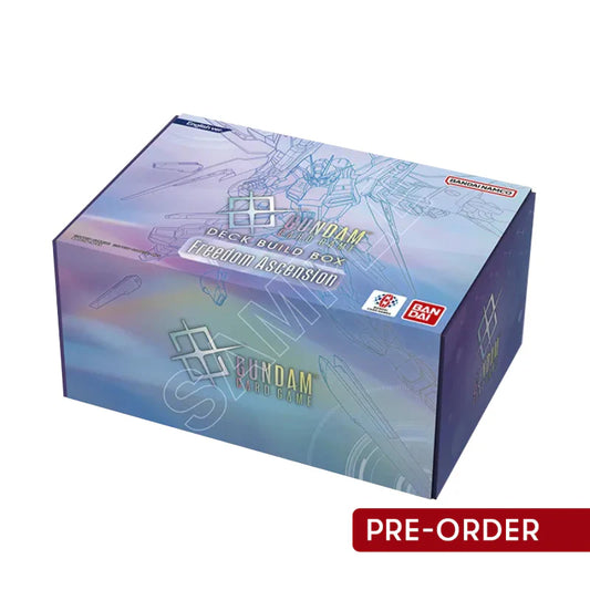 PRE ORDER COMING SOON - Gundam Card Game Freedom Ascension SC01 Deck Build Set
