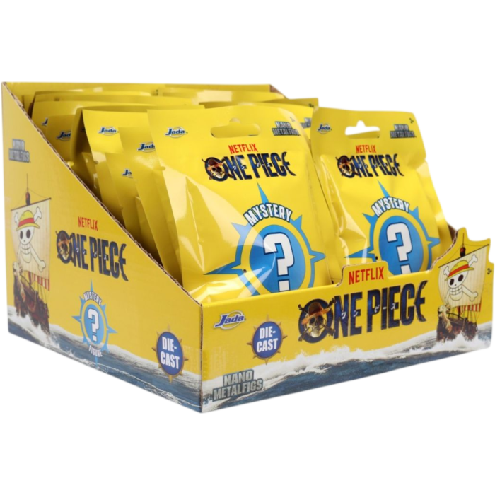 One Piece- (Series 1) Nano Metalfigs Die-Cast Mystery Figure Blind Bag - Assorted
