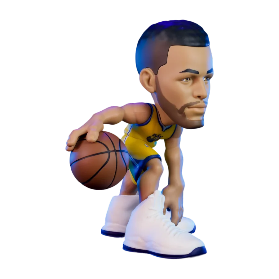 NBA - Steph Curry (Warriors - Yellow Uniform) Limited Edition 12" Vinyl Figure
