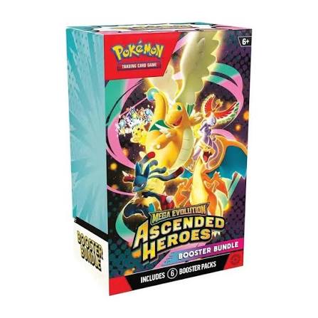 Pokemon TCG - ME2.5 - Ascended Heroes Booster Bundle