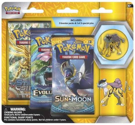 Pokémon TCG - Raikou Triple Blister