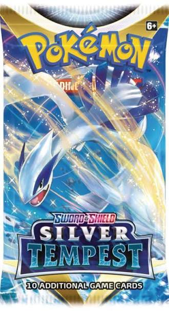Pokémon TCG - Sword n Shield - Silver Tempest Single Booster Pack