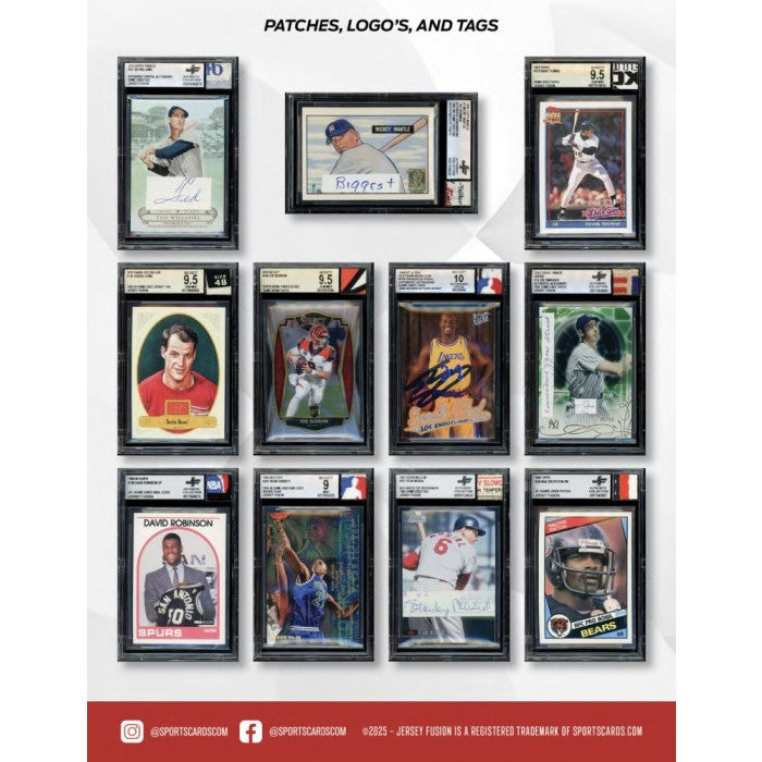 PRE ORDER - LATE DECEMBER - 2025 Jersey Fusion Legendary Collection Box