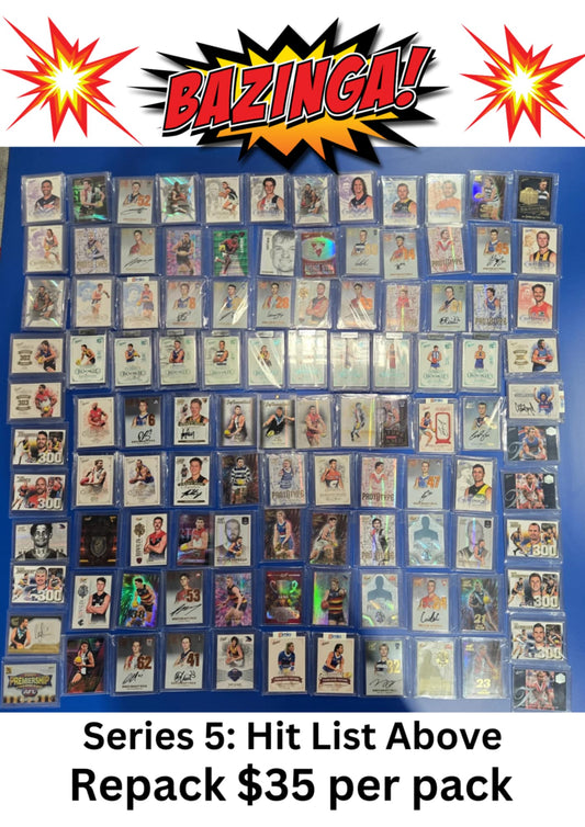 BAZINGA! AFL REPACK - SERIES 5