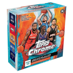 Topps 2024/2025 Chrome NBL Basketball Mega box (10 PACKS)