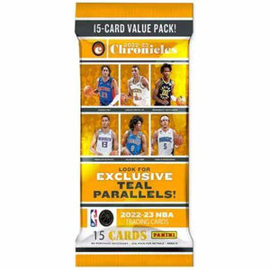 22-23 Panini Chronicles Basketball Value pack (15 CARDS)