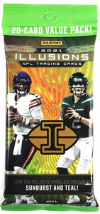 2021 PANINI ILLUSIONS NFL FOOTBALL - VALUE PACK (20 CARDS)