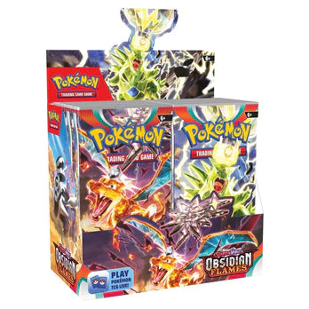 11/8/23 - Pokemon TCG - Scarlet & Violet 3 - OBSIDIAN FLAMES Booster Box (36 packs)