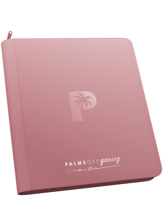 Collector's Series 12 Pocket Zip Binder - Pink