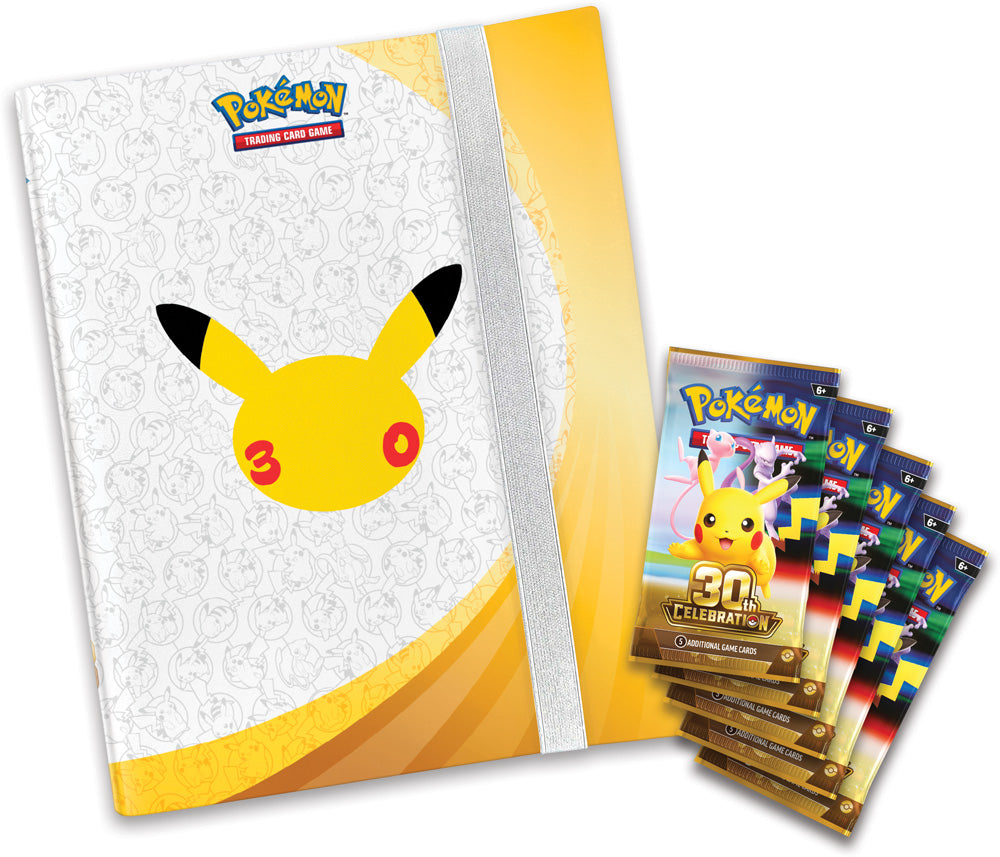 PRE-ORDER COMING SOON: Pokémon TCG: 30th Celebration Binder Collection