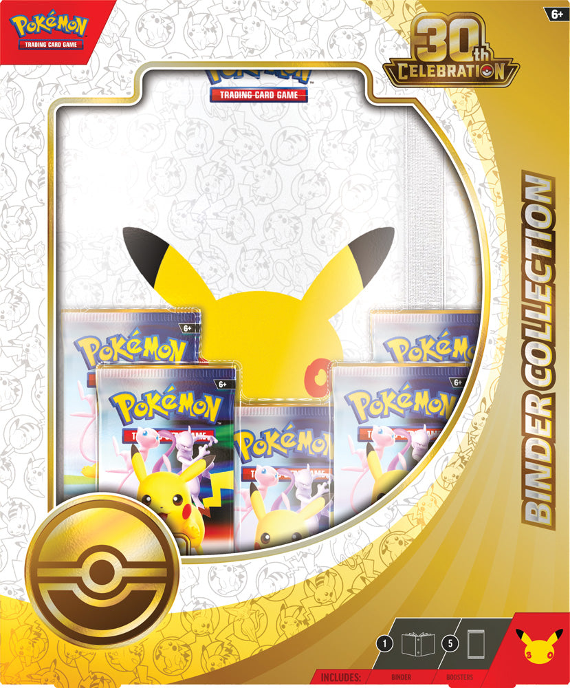 PRE-ORDER COMING SOON: Pokémon TCG: 30th Celebration Binder Collection