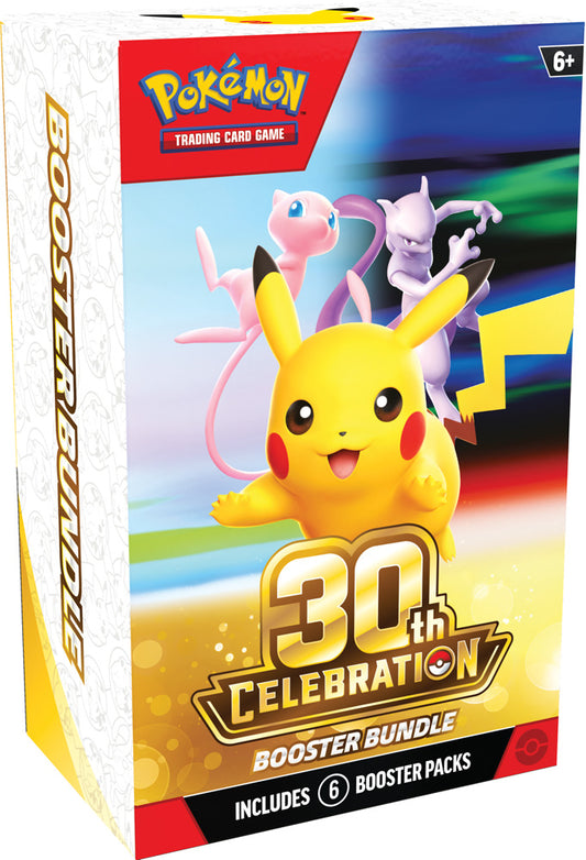 PRE-ORDER COMING SOON: Pokémon TCG: 30th Celebration Booster Bundle