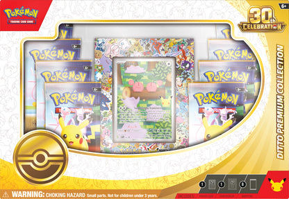 PRE-ORDER COMING SOON: Pokémon TCG: 30th Celebration Ditto Premium Collection