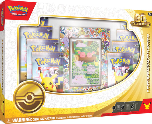 PRE-ORDER COMING SOON: Pokémon TCG: 30th Celebration Ditto Premium Collection