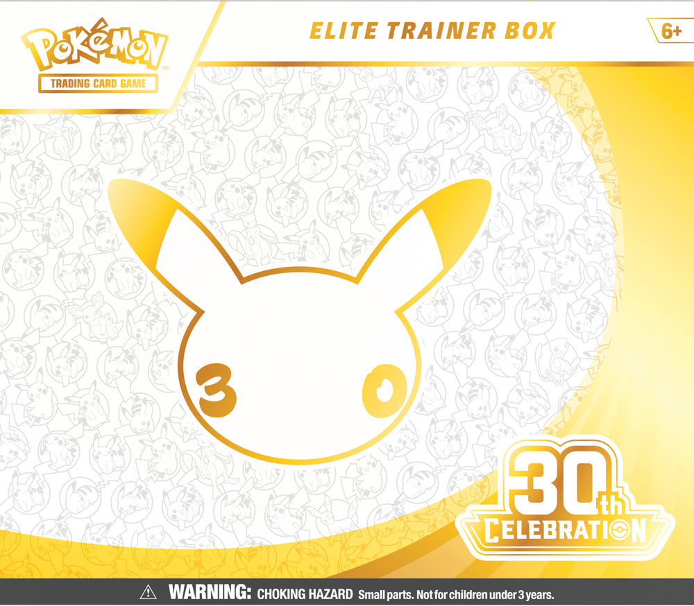 PRE-ORDER COMING SOON: Pokémon TCG: 30th Celebration Elite Trainer Box