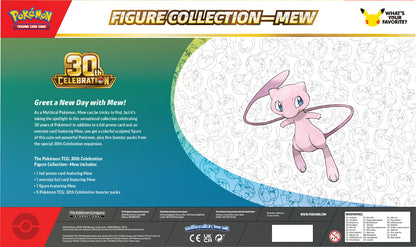 PRE-ORDER COMING SOON: Pokémon TCG: 30th Celebration Figure Collection - Mew / Mewtwo