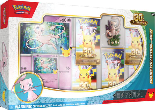 PRE-ORDER COMING SOON: Pokémon TCG: 30th Celebration Figure Collection - Mew / Mewtwo