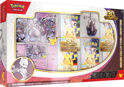 PRE-ORDER COMING SOON: Pokémon TCG: 30th Celebration Figure Collection - Mew / Mewtwo