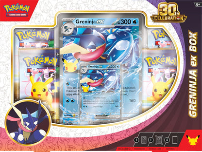 PRE-ORDER COMING SOON: Pokemon TCG: 30th Celebration Sylveon ex Box / Greninja ex Box