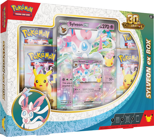 PRE-ORDER COMING SOON: Pokemon TCG: 30th Celebration Sylveon ex Box / Greninja ex Box