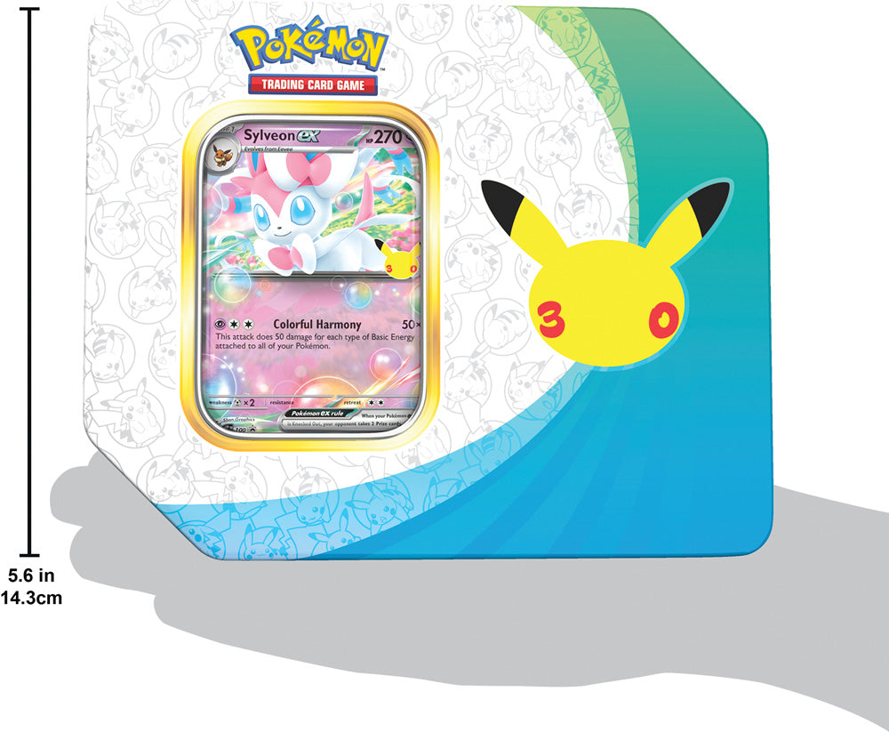 PRE-ORDER COMING SOON: Pokémon TCG: 30th Celebration Tin