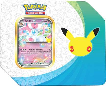 PRE-ORDER COMING SOON: Pokémon TCG: 30th Celebration Tin
