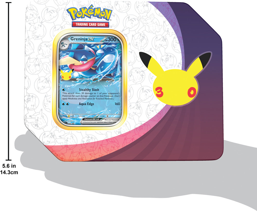 PRE-ORDER COMING SOON: Pokémon TCG: 30th Celebration Tin