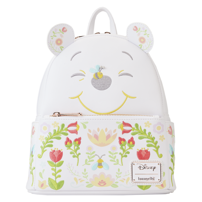 Winnie the Pooh - Floral Folk Cosplay 10” Faux Leather Mini Backpack