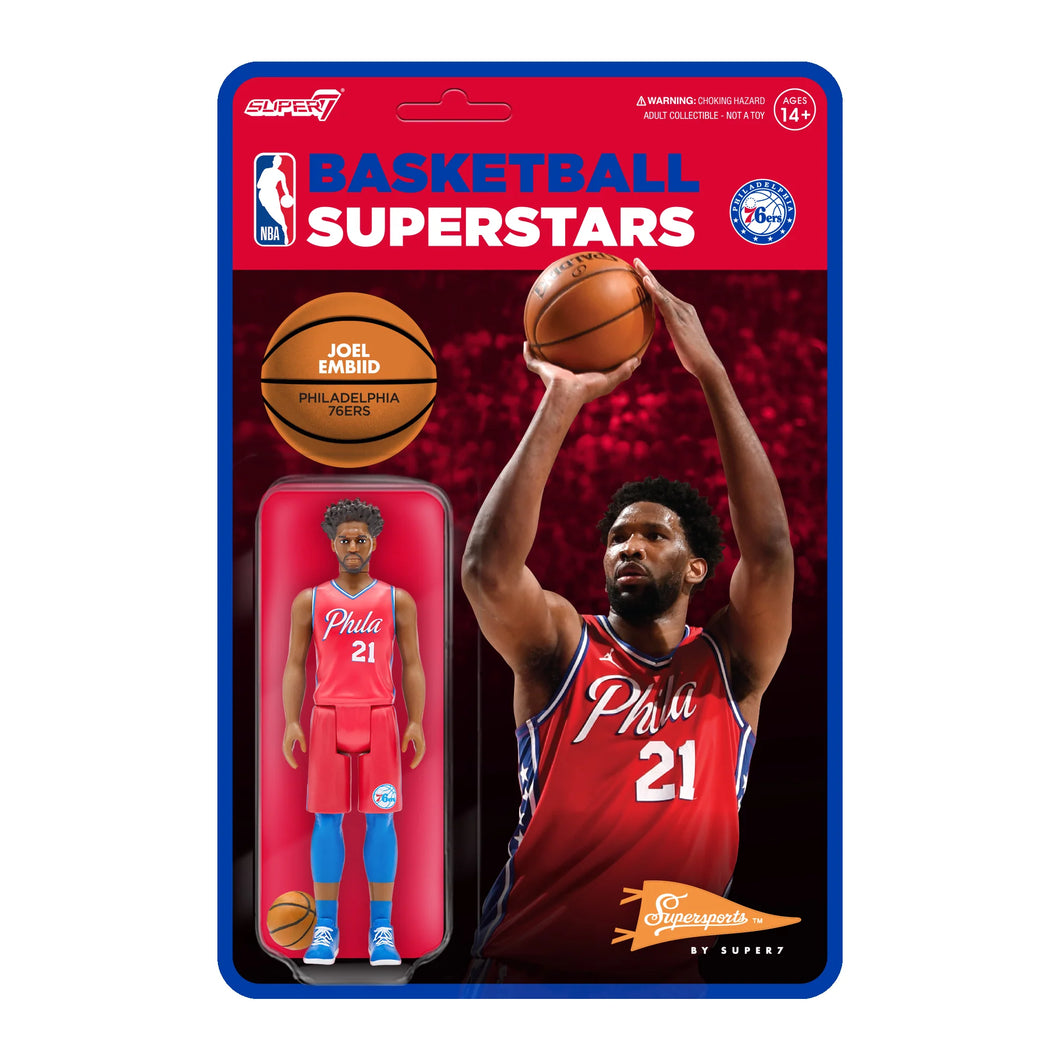NBA Supersports Figure Wave 3 Joel Embiid (76ers) [Red Statement]