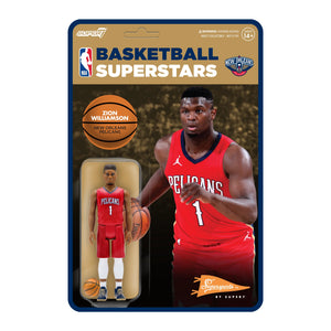 NBA Supersports Figure Zion Williamson (Pelicans) [Red Statement]