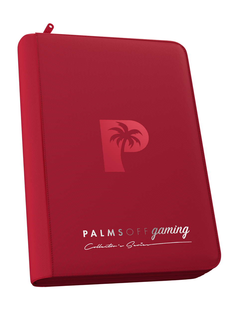 Palms Off - Collector's Series 4 Pocket Zip Binder - Red