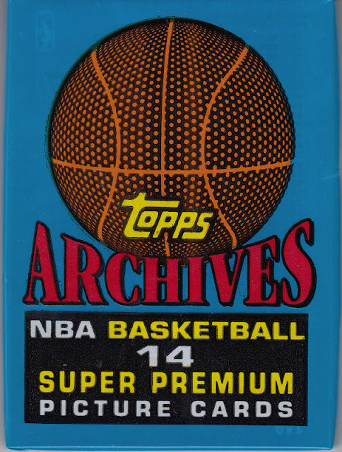 1993 Topps Archives Basketball Single Pack (14 CARDS) (BRICKED)